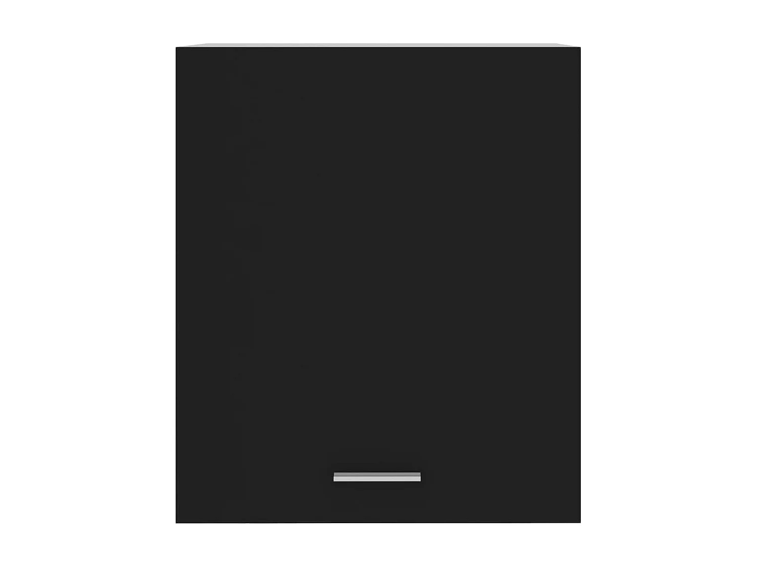Armário de parede “Lyon” 50x31x60 cm derivados de madeira preto