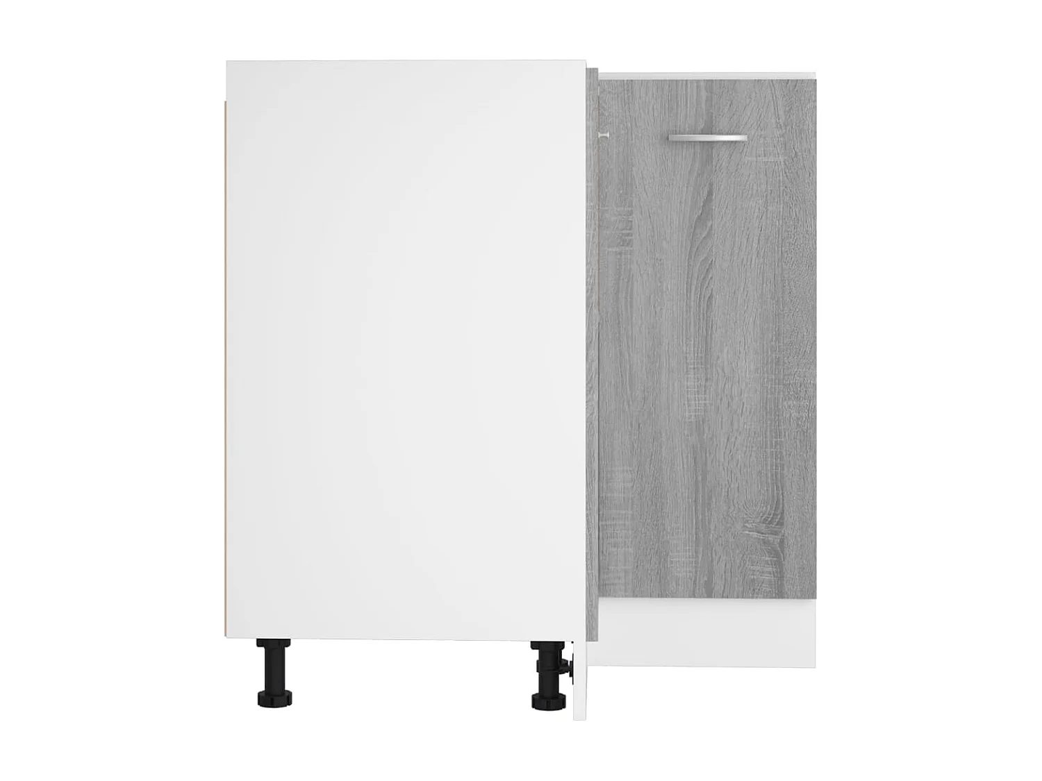Meuble de cuisine "Lyon" Gris Sonoma 75,5 x 75,5 x 81,5 cm Bois d'ingénierie