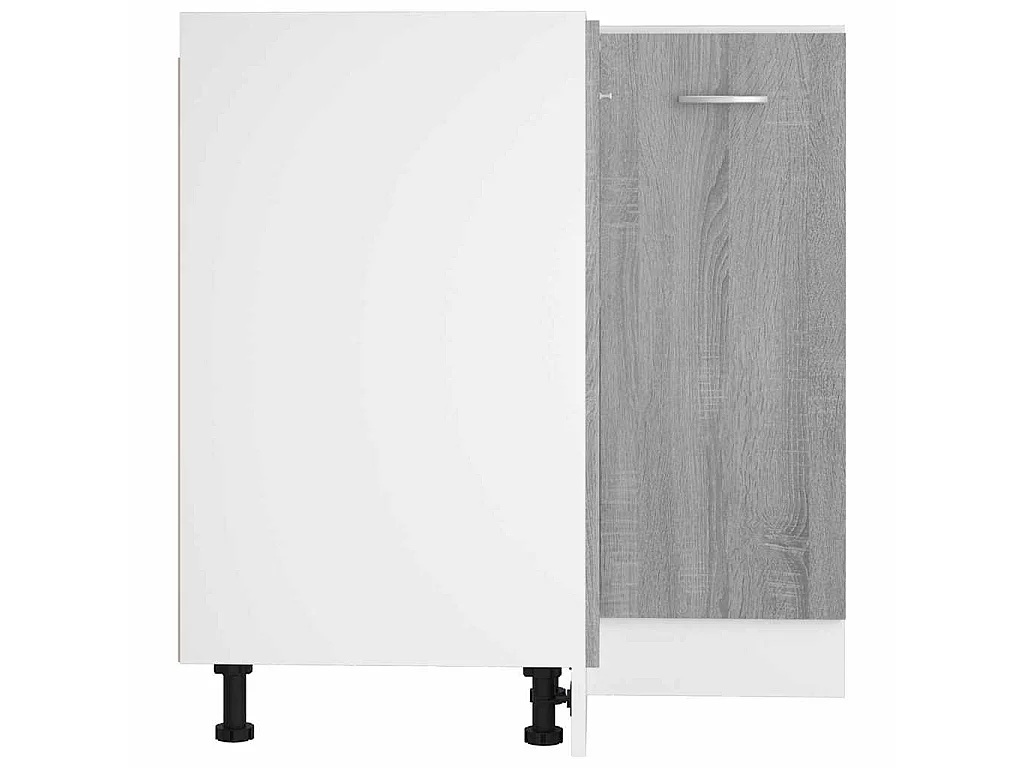 Armario de cocina Lyon gris Sonoma 75,5x75,5x81,5 cm