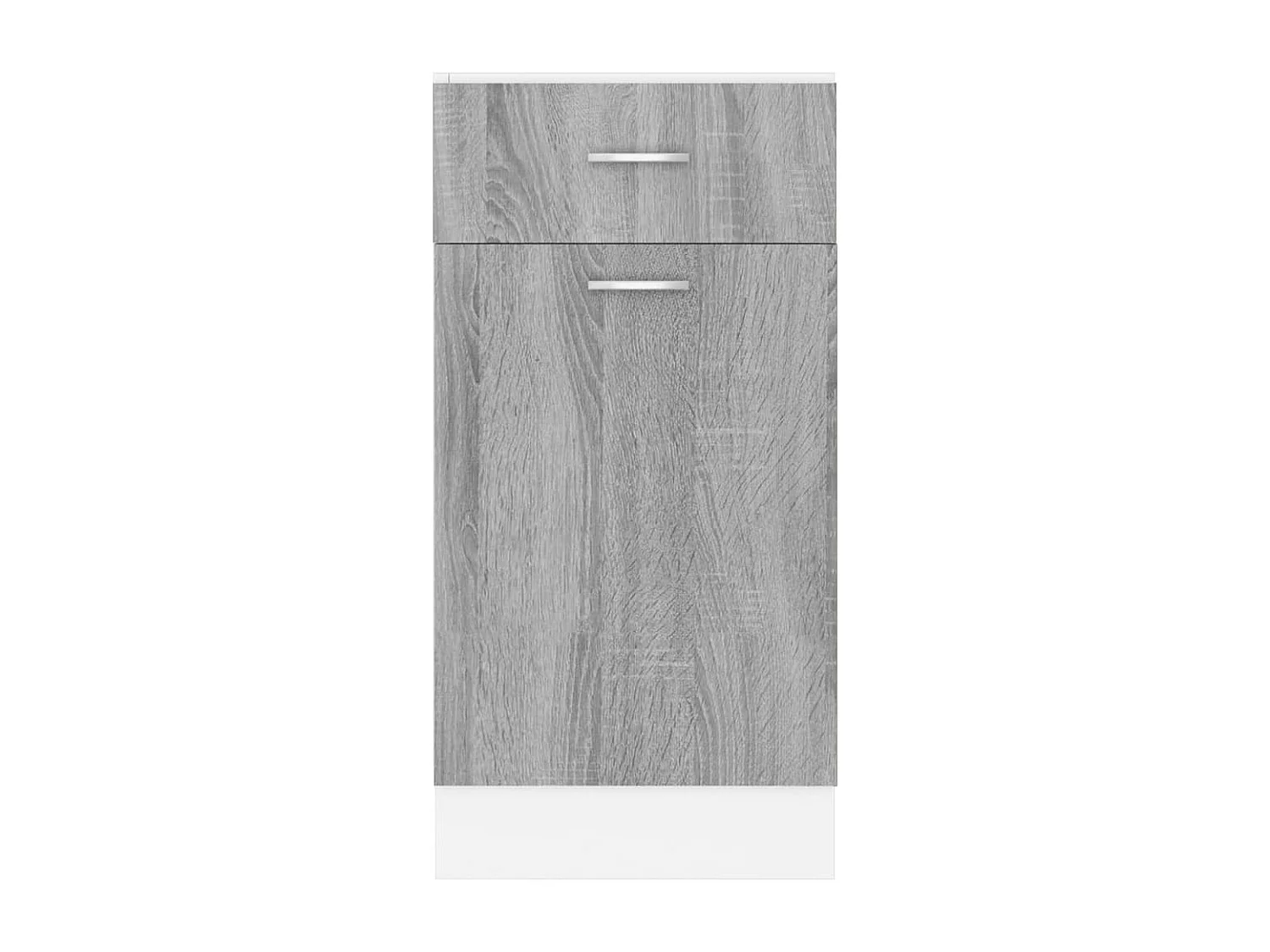 Armoire à tiroirs inférieure "Lyon" Gris Sonoma 40 x 46 x 81,5 cm Bois d'ingénierie