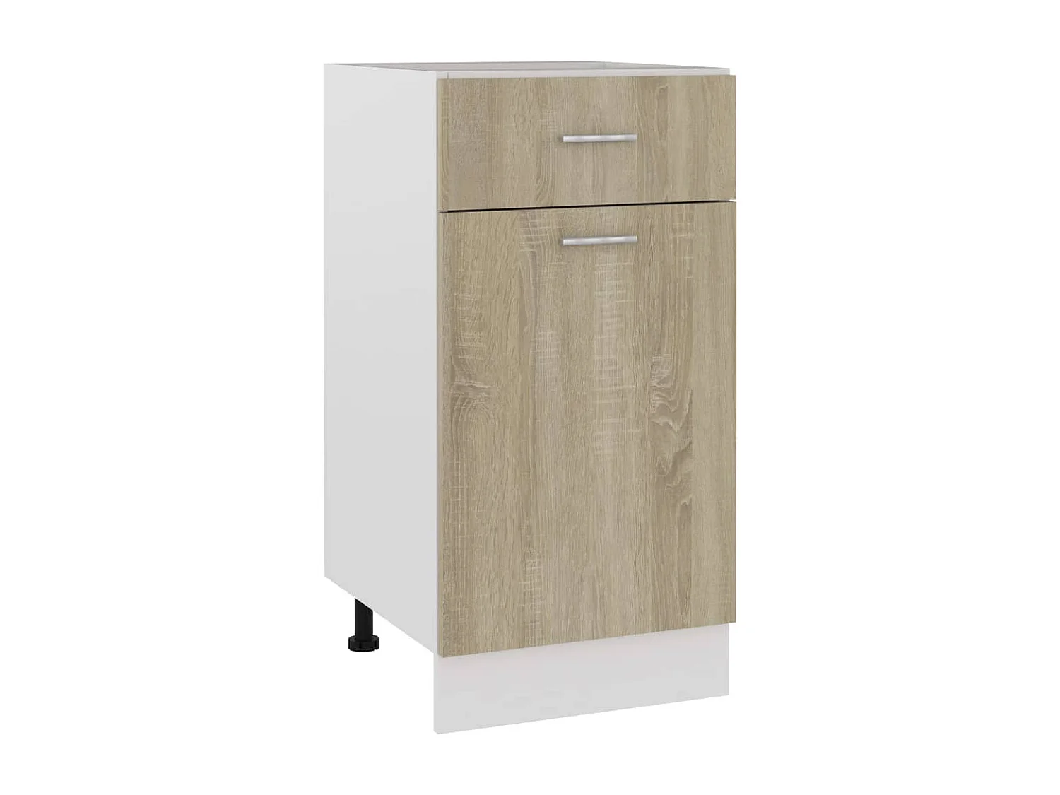 Armoire de plancher tiroir Chêne sonoma 40x46x81,5 cm Aggloméré