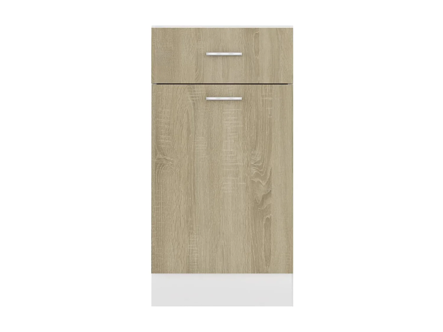 Armoire de plancher tiroir Chêne sonoma 40x46x81,5 cm Aggloméré