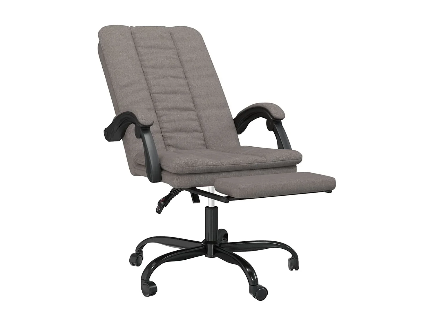 Fauteuil inclinable de bureau Taupe Tissu