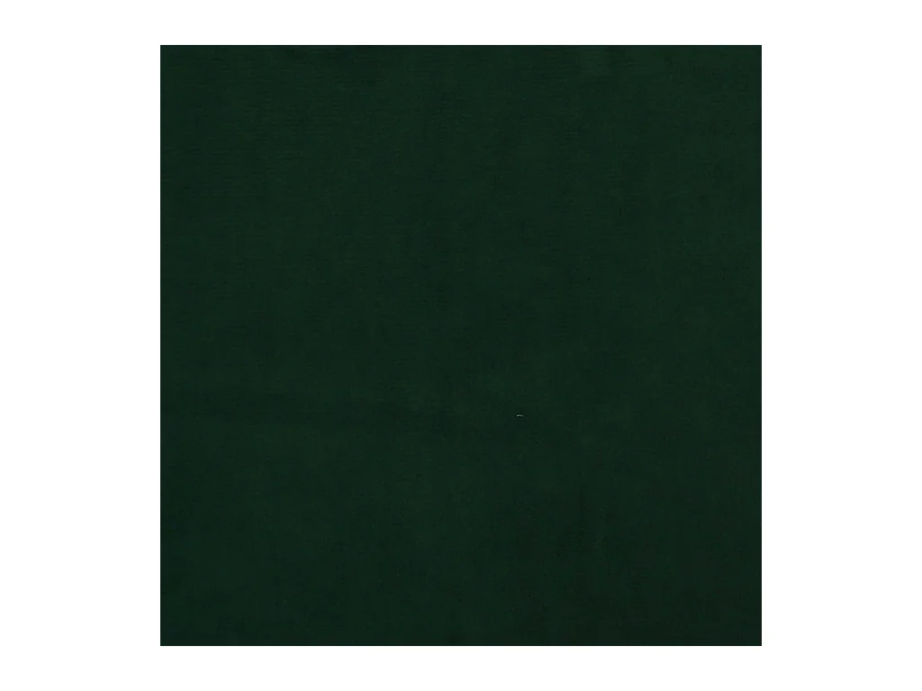 Chaise pivotante de bureau Vert foncé Velours