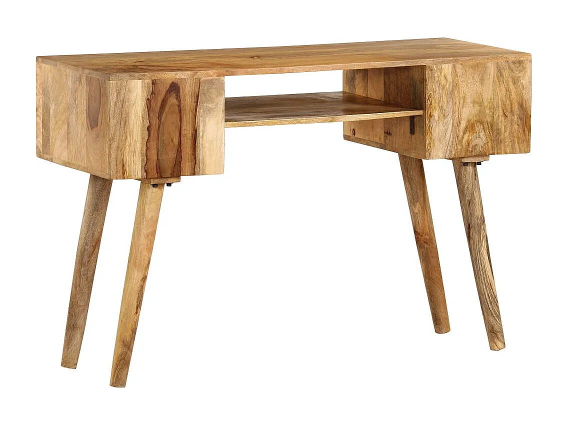Schreibtisch Massivholz Mango 115×47×76 cm
