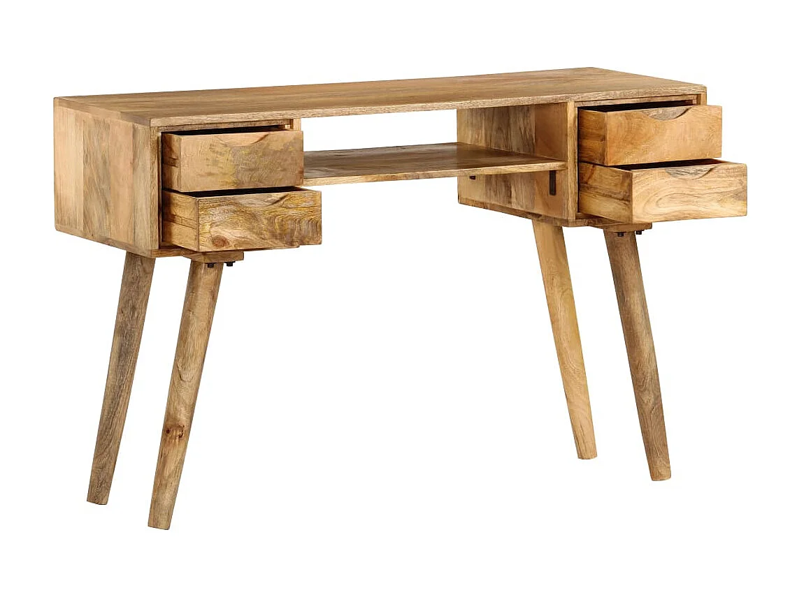 Schreibtisch Massivholz Mango 115×47×76 cm