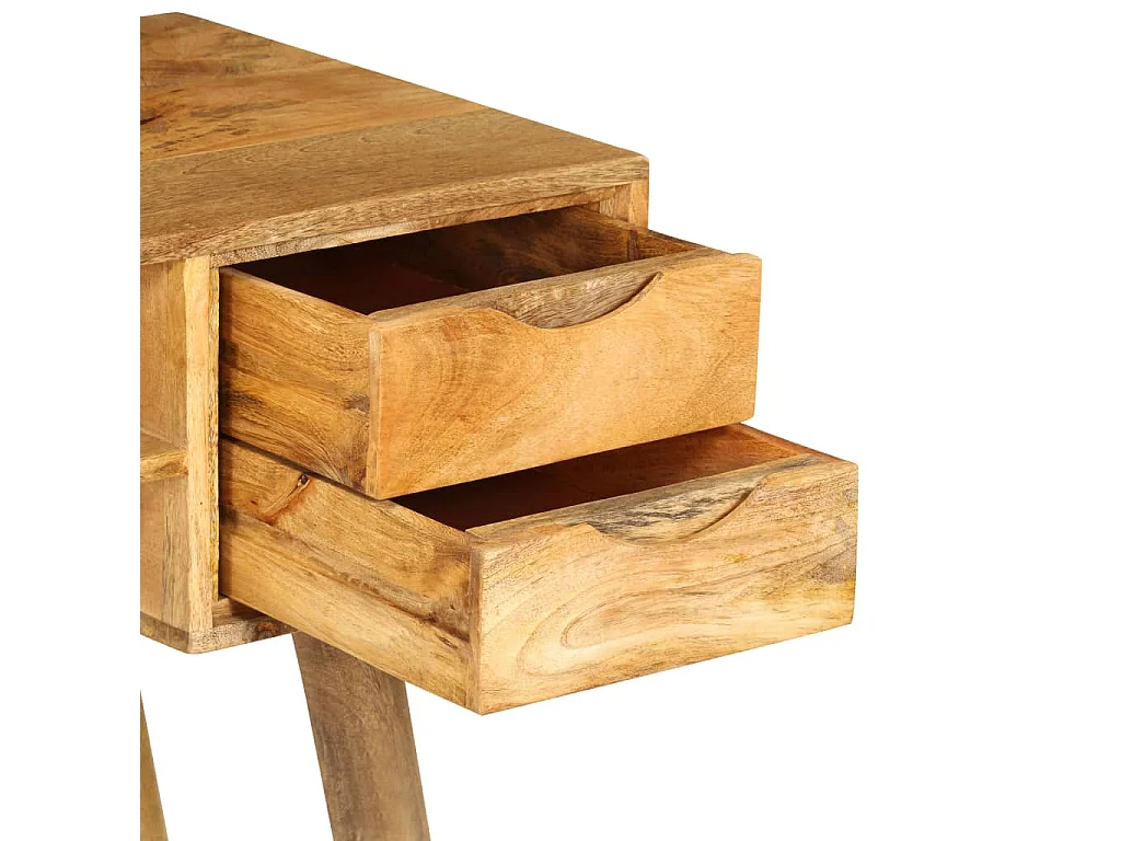 Schreibtisch Massivholz Mango 115×47×76 cm