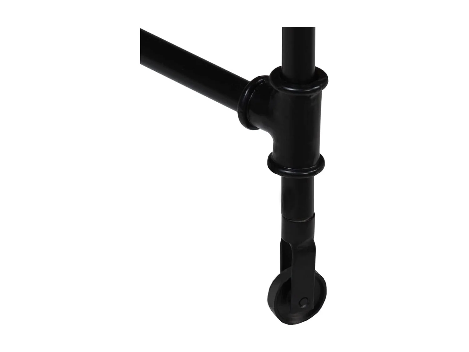 Schreibtisch Mangoholz Massiv und Stahl 110 x 50 x 96 cm