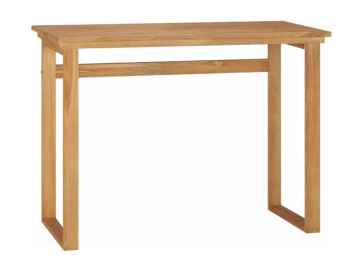 Scrivania 100x45x75 cm in Legno Massello di Teak