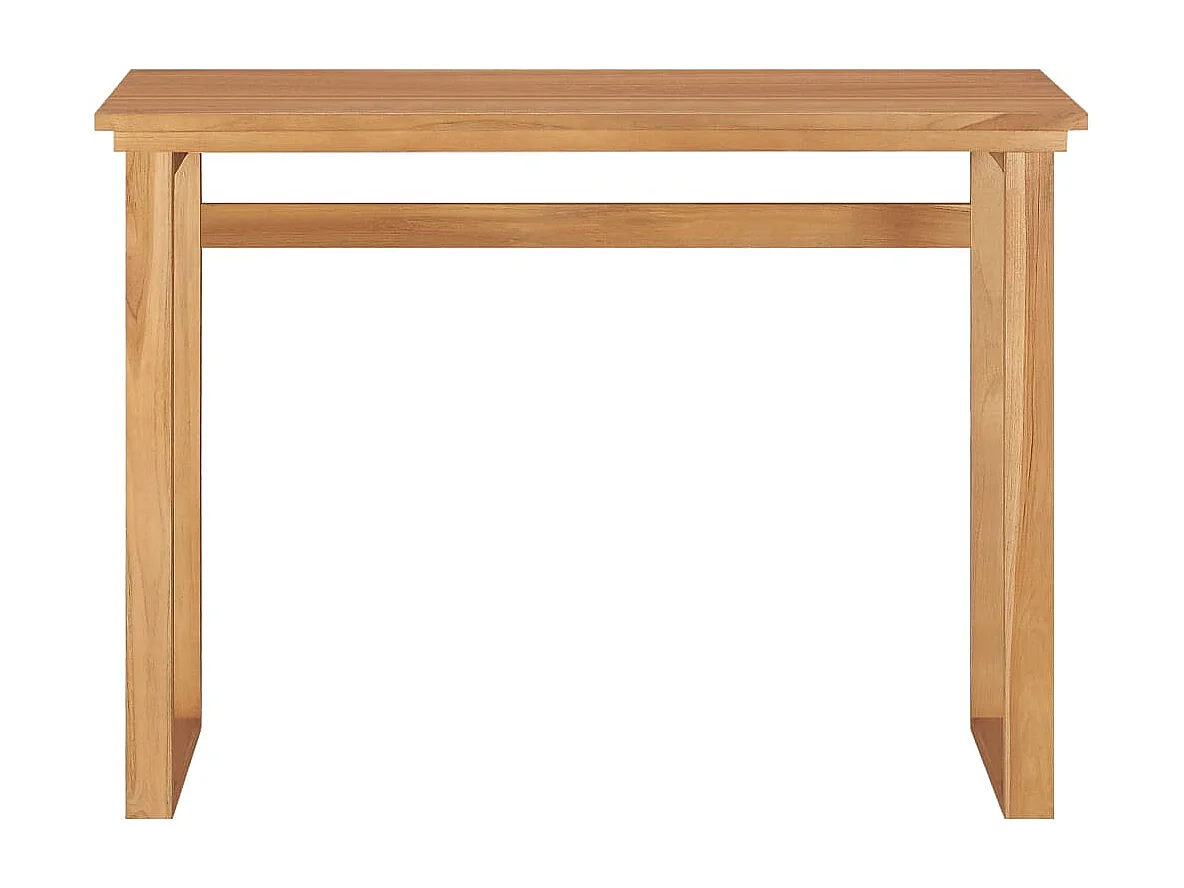 Scrivania 100x45x75 cm in Legno Massello di Teak
