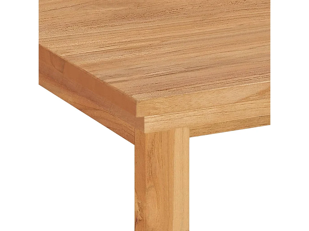 Scrivania 100x45x75 cm in Legno Massello di Teak