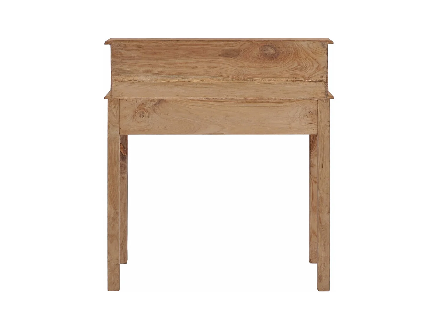 Schreibtisch 90x50x100 cm Massivholz Teak
