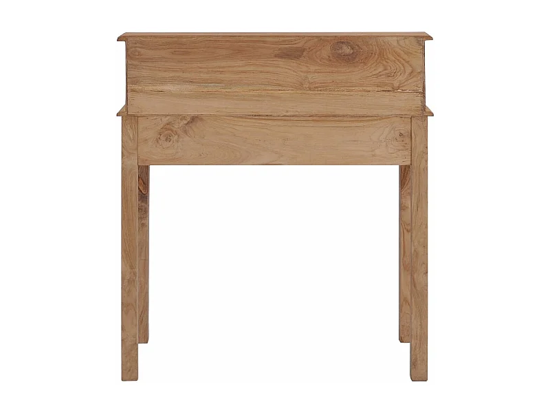 Secretária 90x50x100 cm madeira de teca maciça