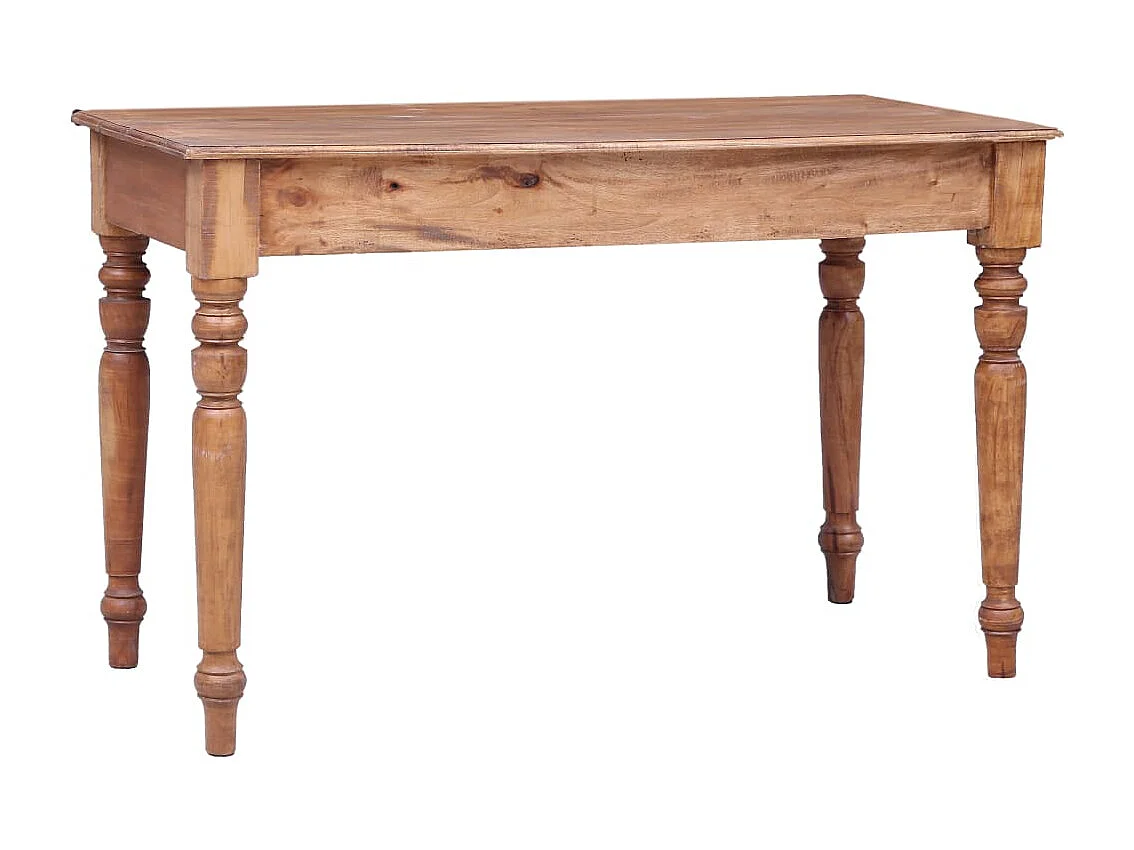 Secretária com gavetas 117x57x75 cm madeira de mogno maciça