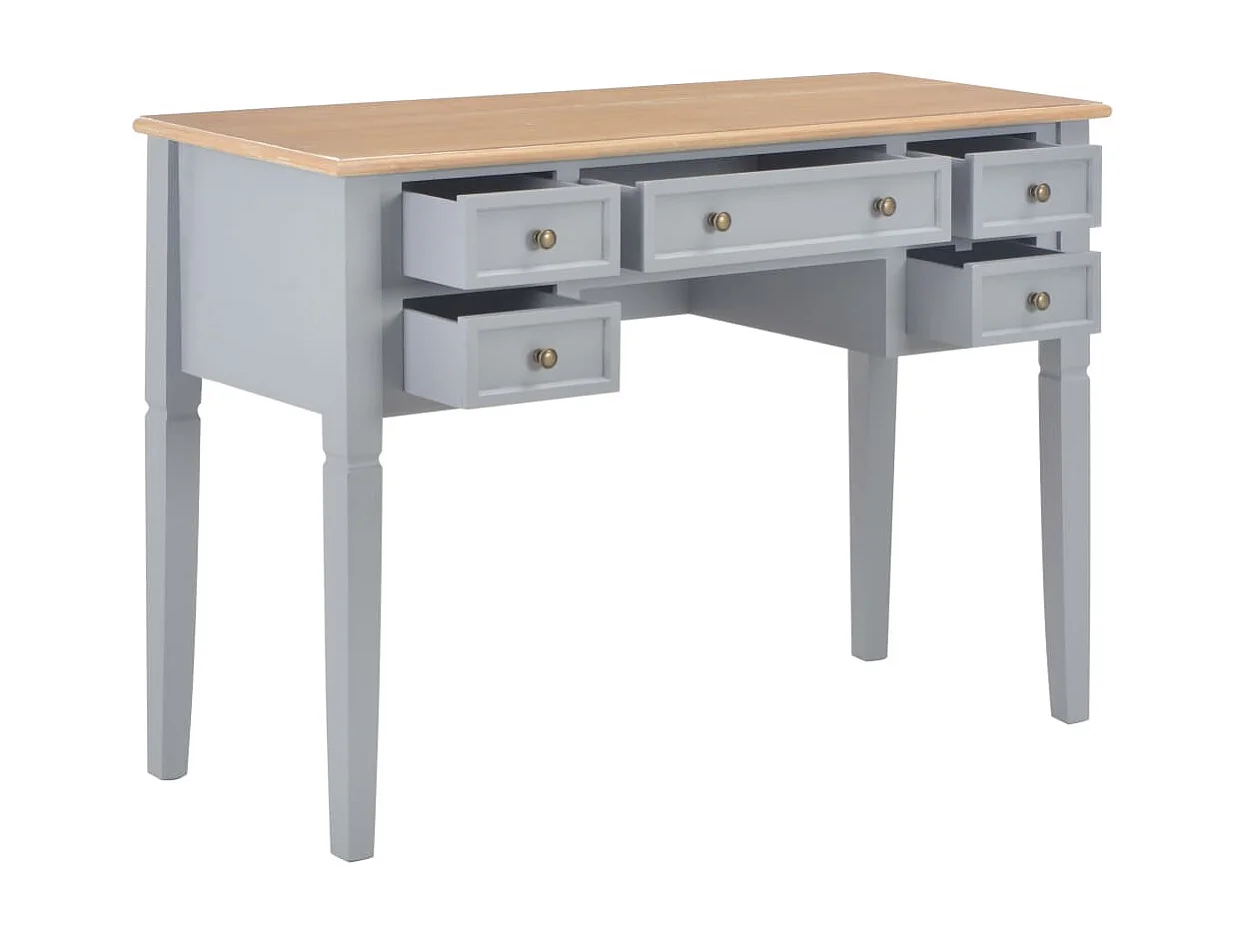 Bureau Gris 109,5 x 45 x 77,5 cm Bois
