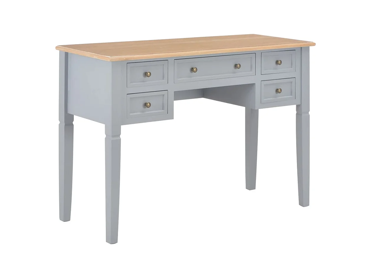 Bureau Gris 109,5 x 45 x 77,5 cm Bois