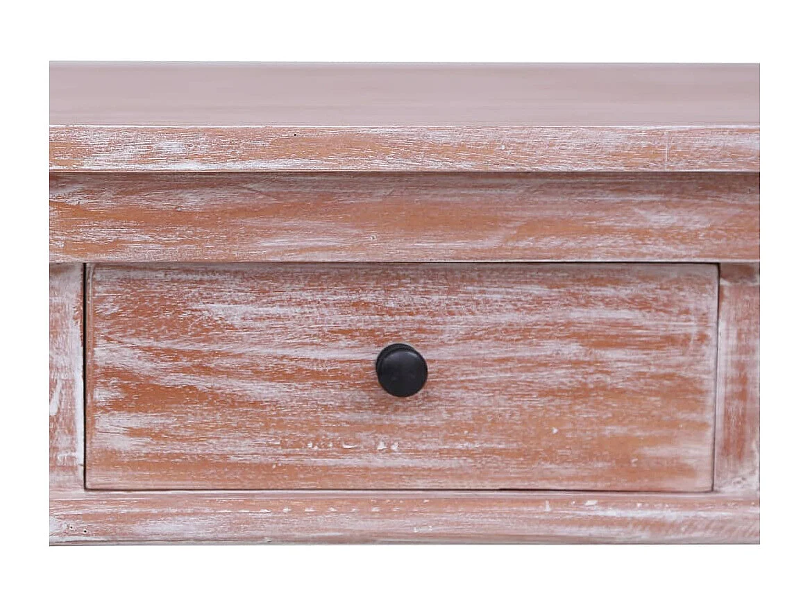 Secretária 115x50x78 cm madeira de mogno maciça