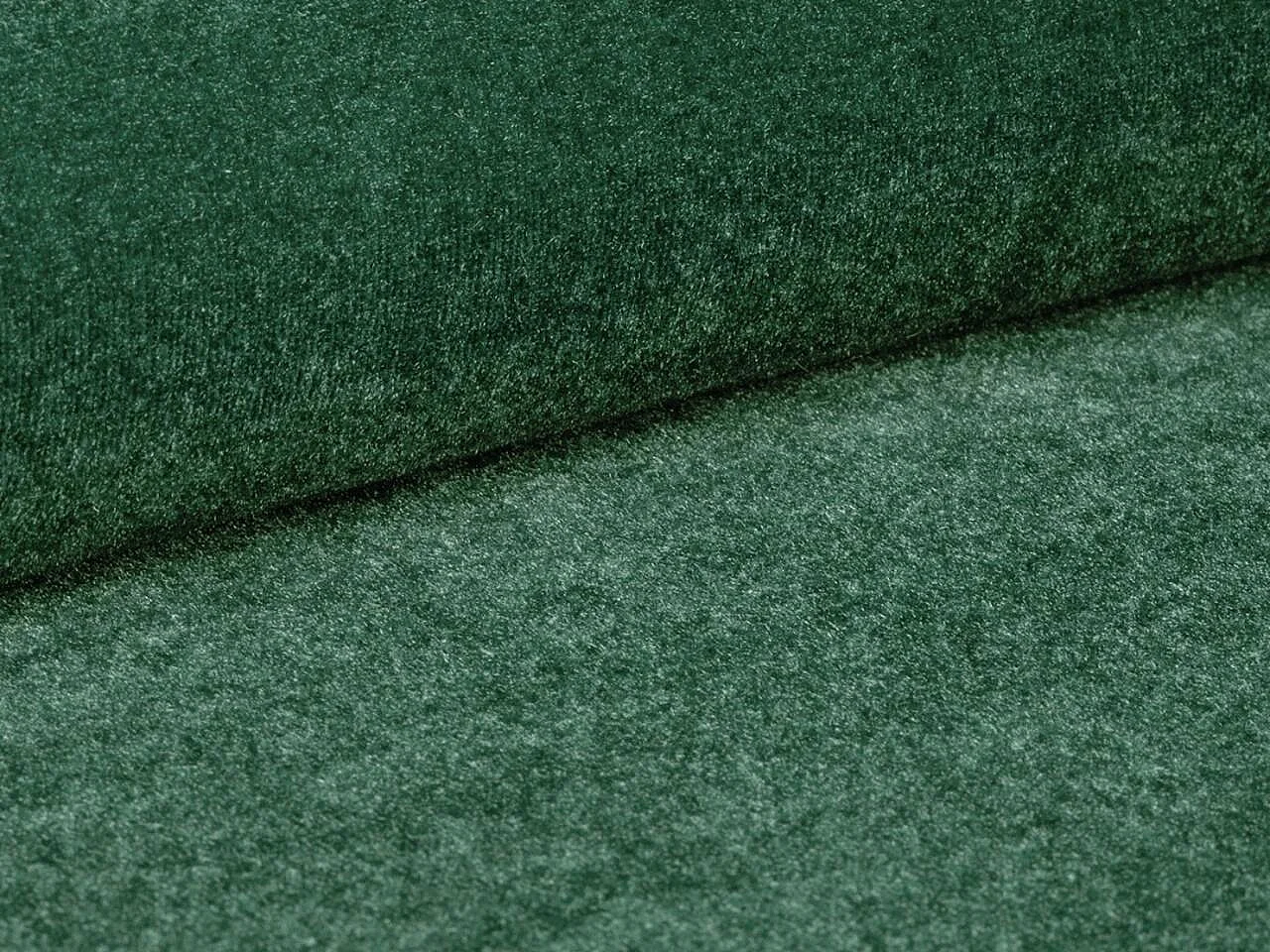 Lit rembourré avec rangement - 140 x 200 - lit double - velours - vert - Mali