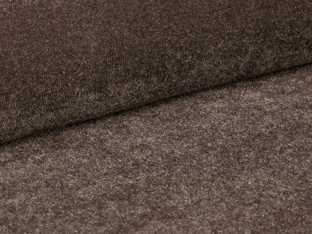 Lit rembourré avec rangement - 180 x 200 - lit double - velours - marron - Mali