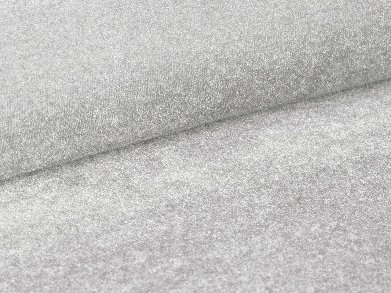 Lit rembourré avec rangement - 120 x 200 - lit double - velours - gris clair - Mali