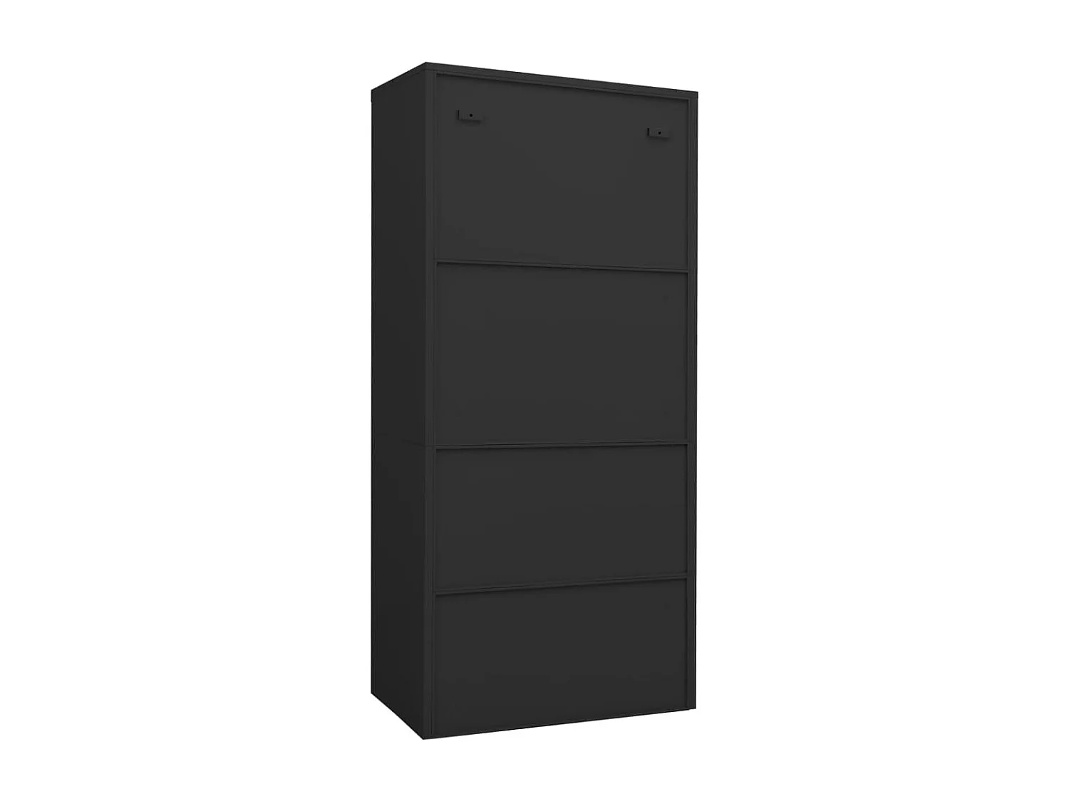 Armadio Antracite 80x50x180 cm in Acciaio