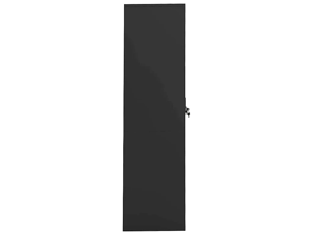 Garde-robe Anthracite 80x50x180 cm Acier