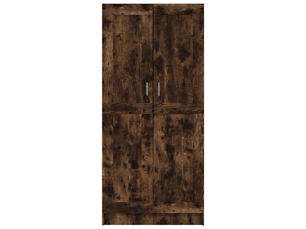 Garde-robe Chêne fumé 82,5x51,5x180 cm Bois d'ingénierie