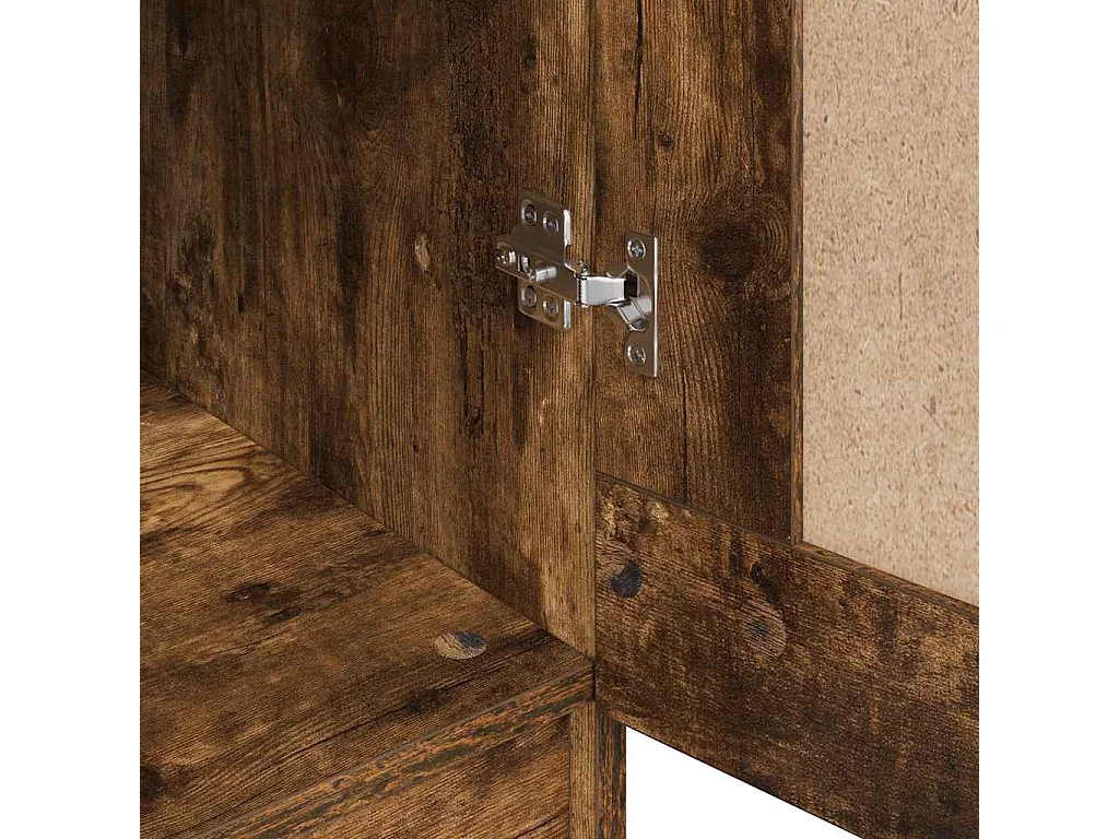 Garde-robe Chêne fumé 82,5x51,5x180 cm Bois d'ingénierie