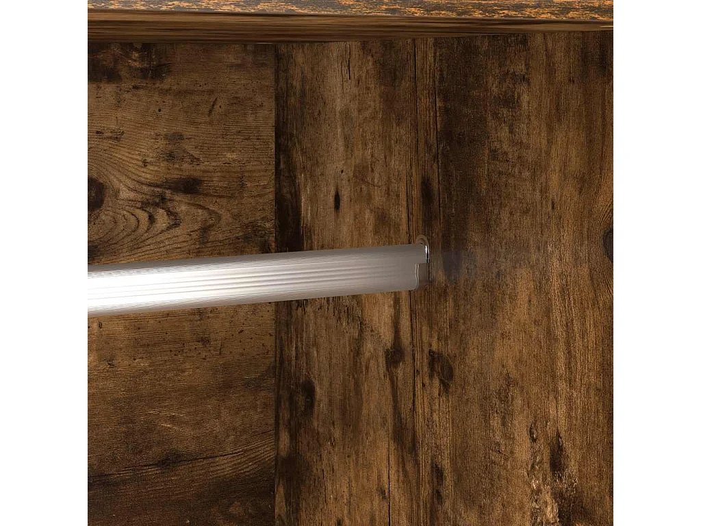Garde-robe Chêne fumé 82,5x51,5x180 cm Bois d'ingénierie