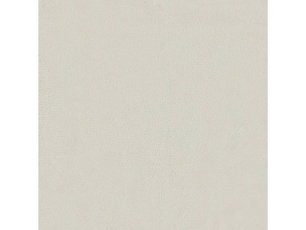 Apoio de pés 45x29,5x35 cm veludo branco nata