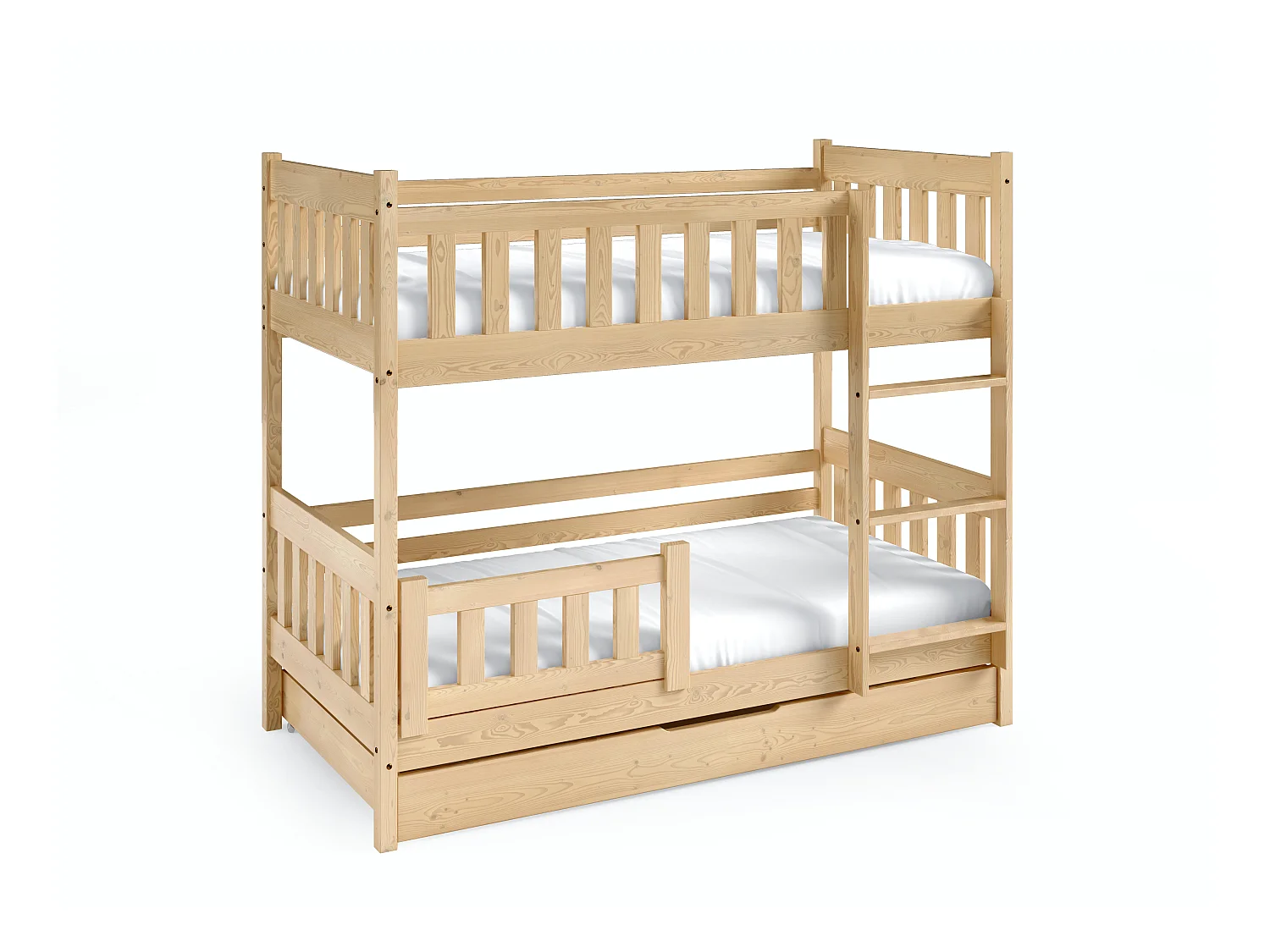 Lit superposé LILA 86x198x141 (80x190 Cm) Beige