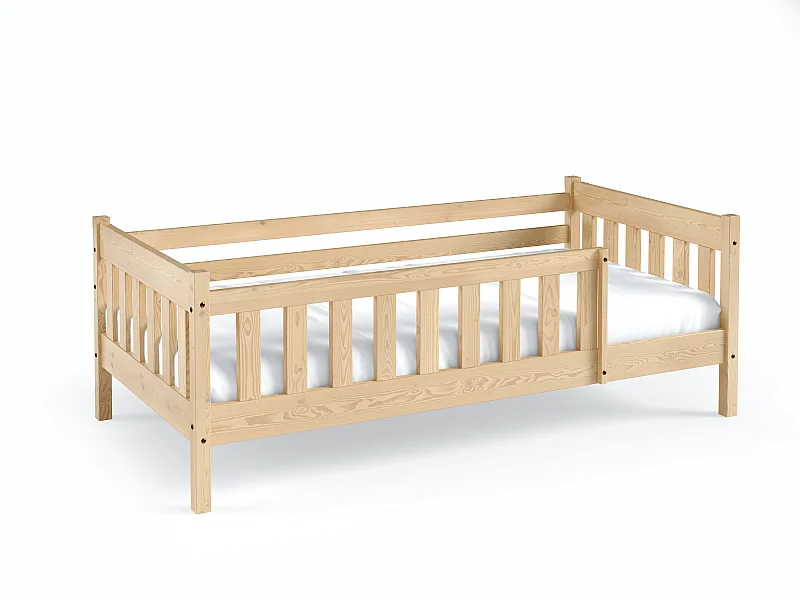 Cama individual infantil NADIA 86x198x59 (80x190 Cm) Beige