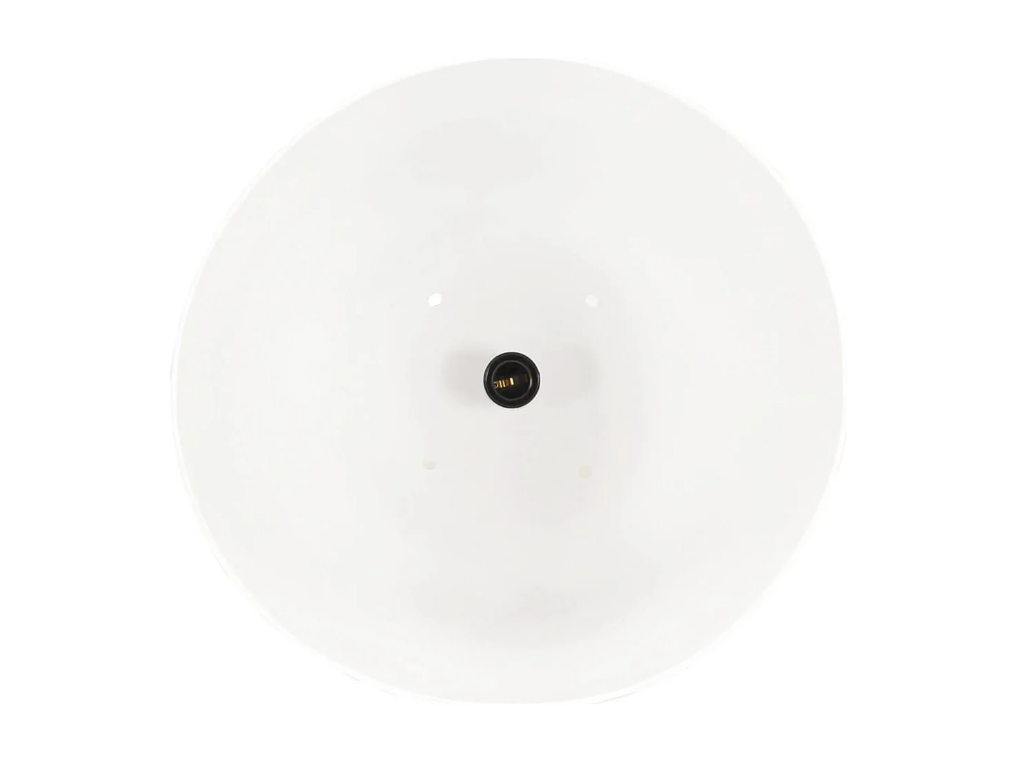 Hanglamp industrieel rond 25 W E27 42 cm wit BE692039