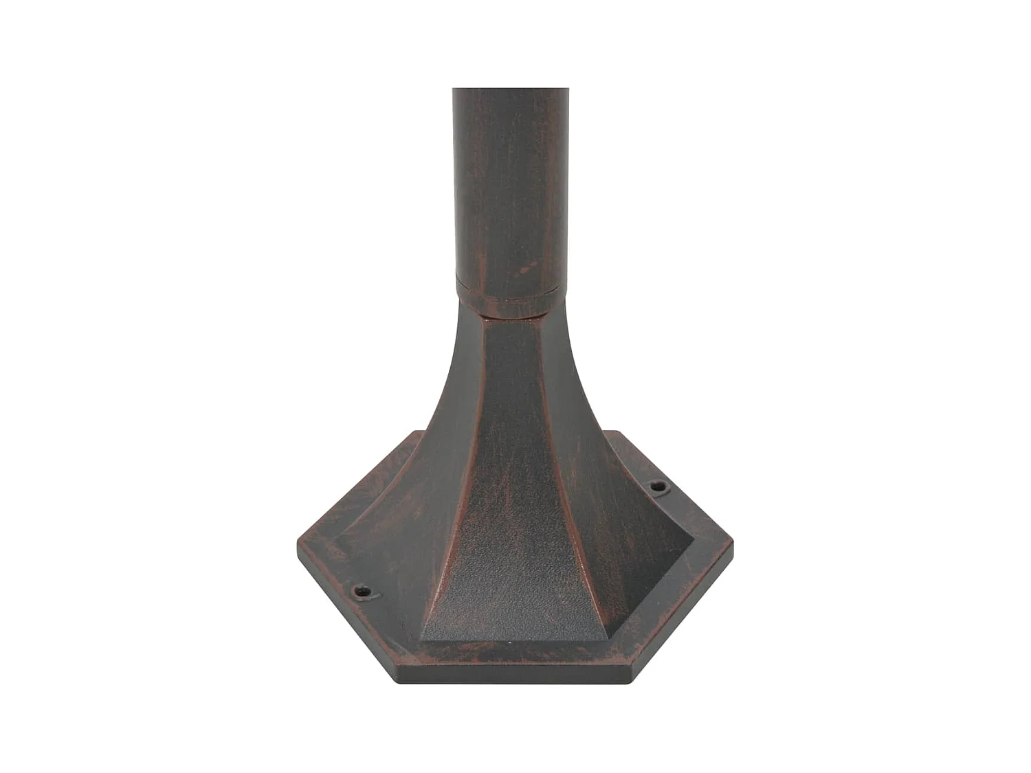 Lampe de jardin à piquet 6 pcs E27 110 cm Aluminium Bronze FR171198