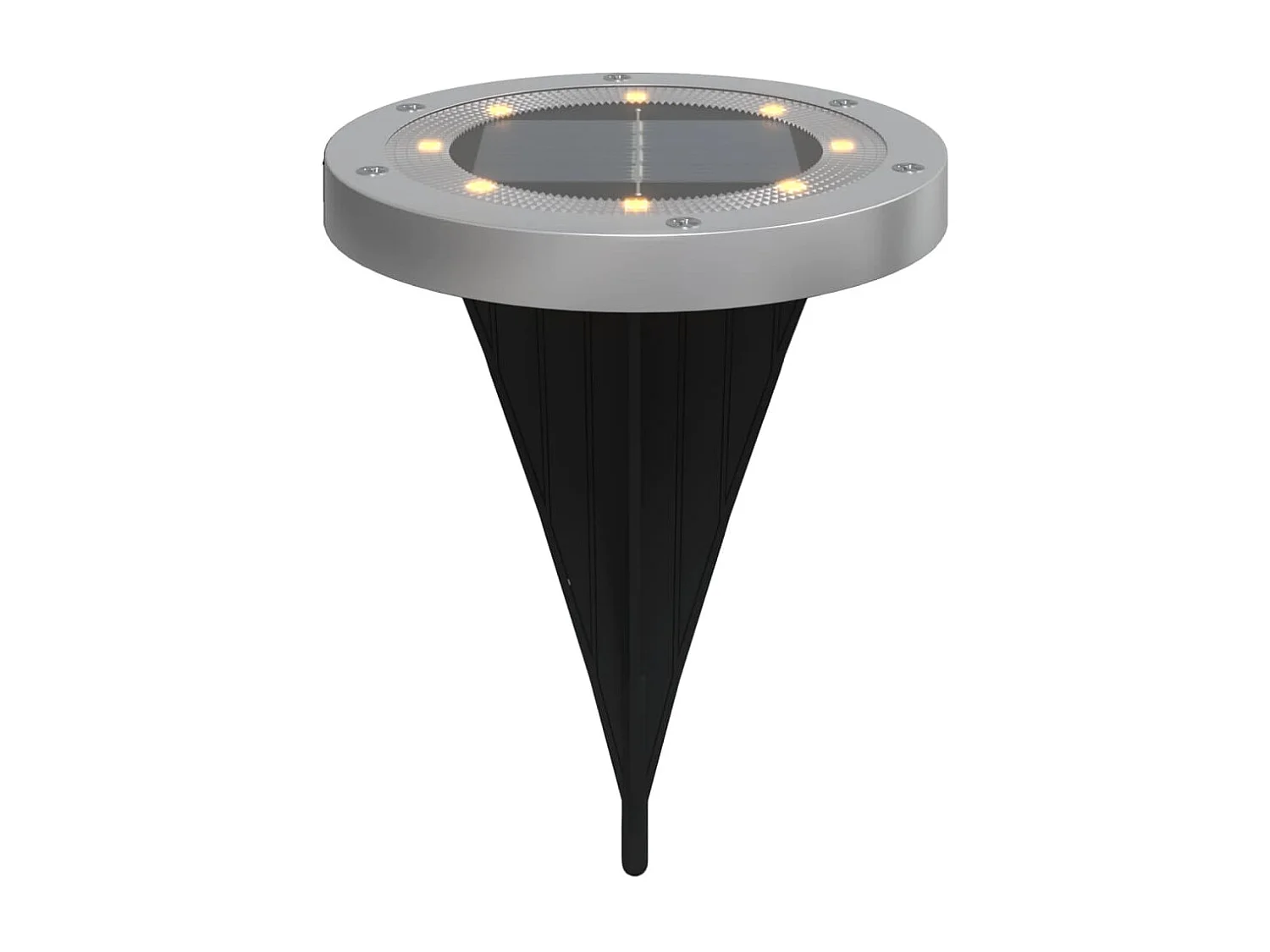 Lampes solaires de sol et piquets de sol extérieur 12 pcs FR341453