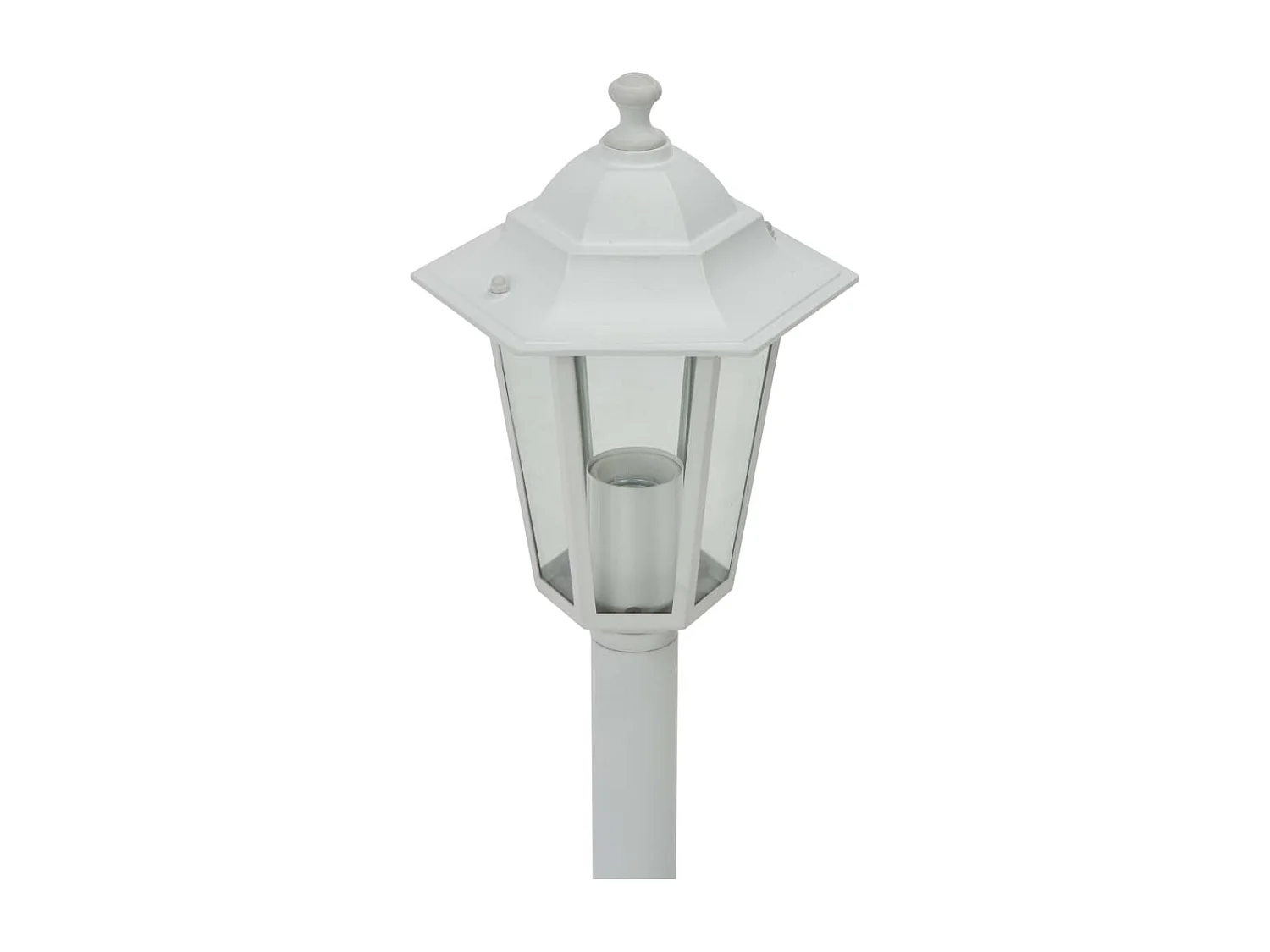 Lampe de jardin à piquet 6 pcs E27 110 cm Aluminium Blanc FR702066