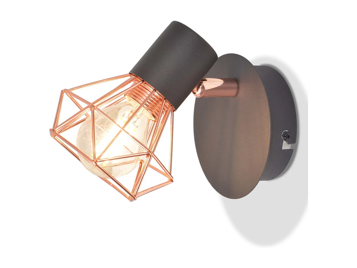 Lámparas de pared con 2 bombillas LED de filamento 2 uds 8 W ES531744