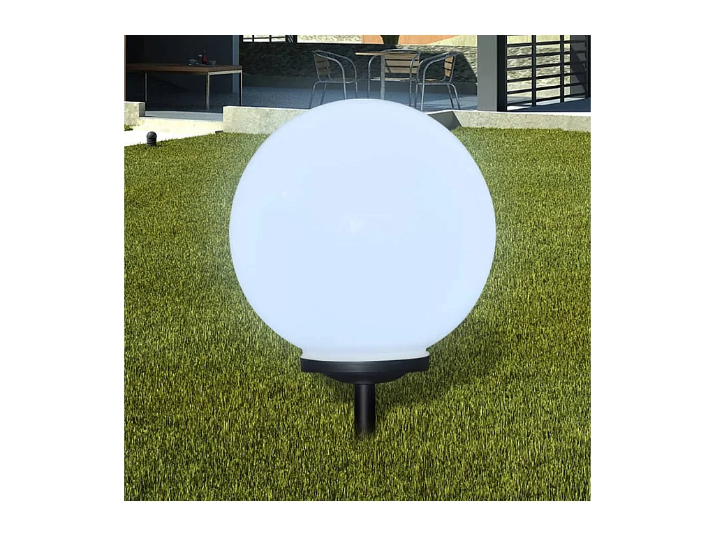 Lampe d'allée à LED 40 cm avec piquet de sol FR121728