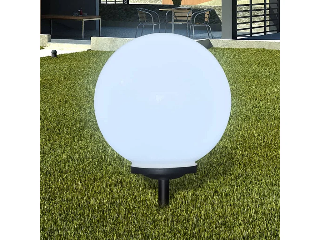 Lámpara de camino de jardín LED 40 cm con pincho de tierra ES712422