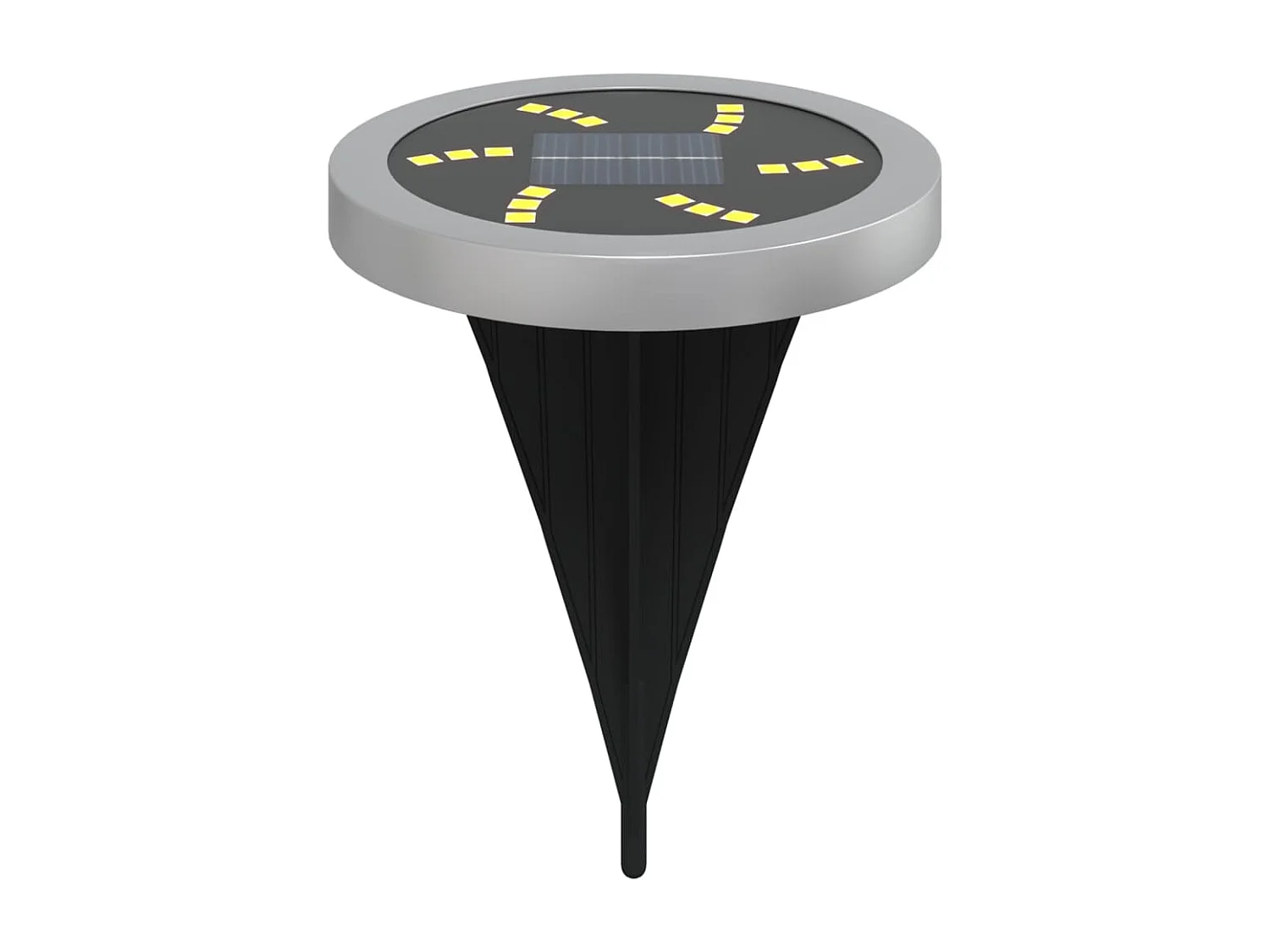 Lampes solaires de sol et piquets de sol extérieur 12 pcs FR850115