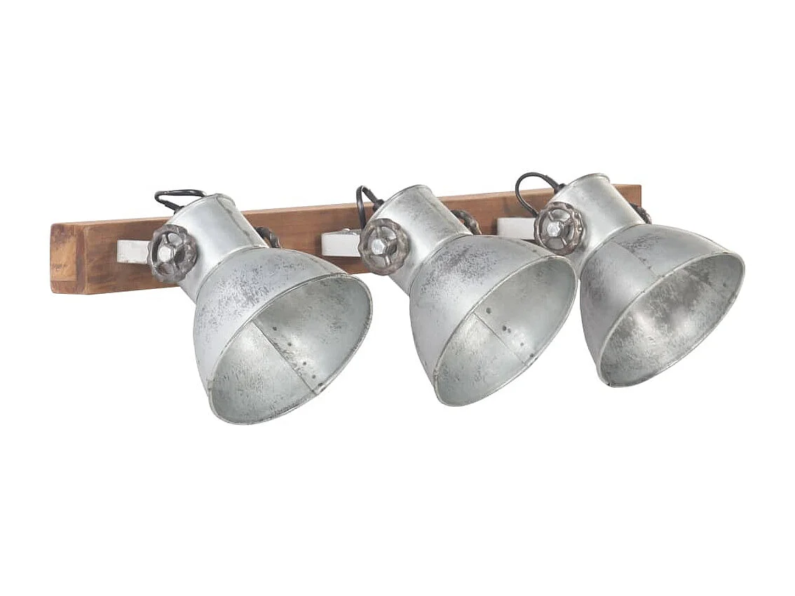 Lampe murale industrielle Argenté 65x25 cm E27 FR463565