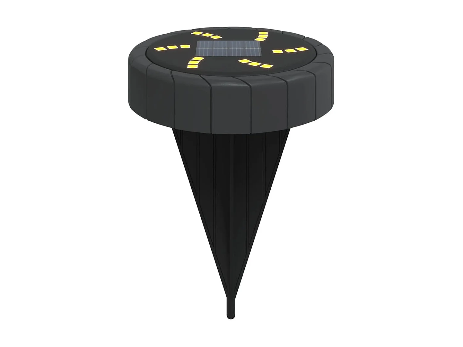 Lampes solaires de sol et piquets de sol extérieur 4 pcs FR368417