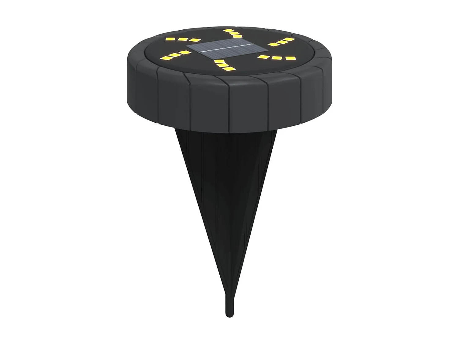 Lampes solaires de sol et piquets de sol extérieur 4 pcs FR368417