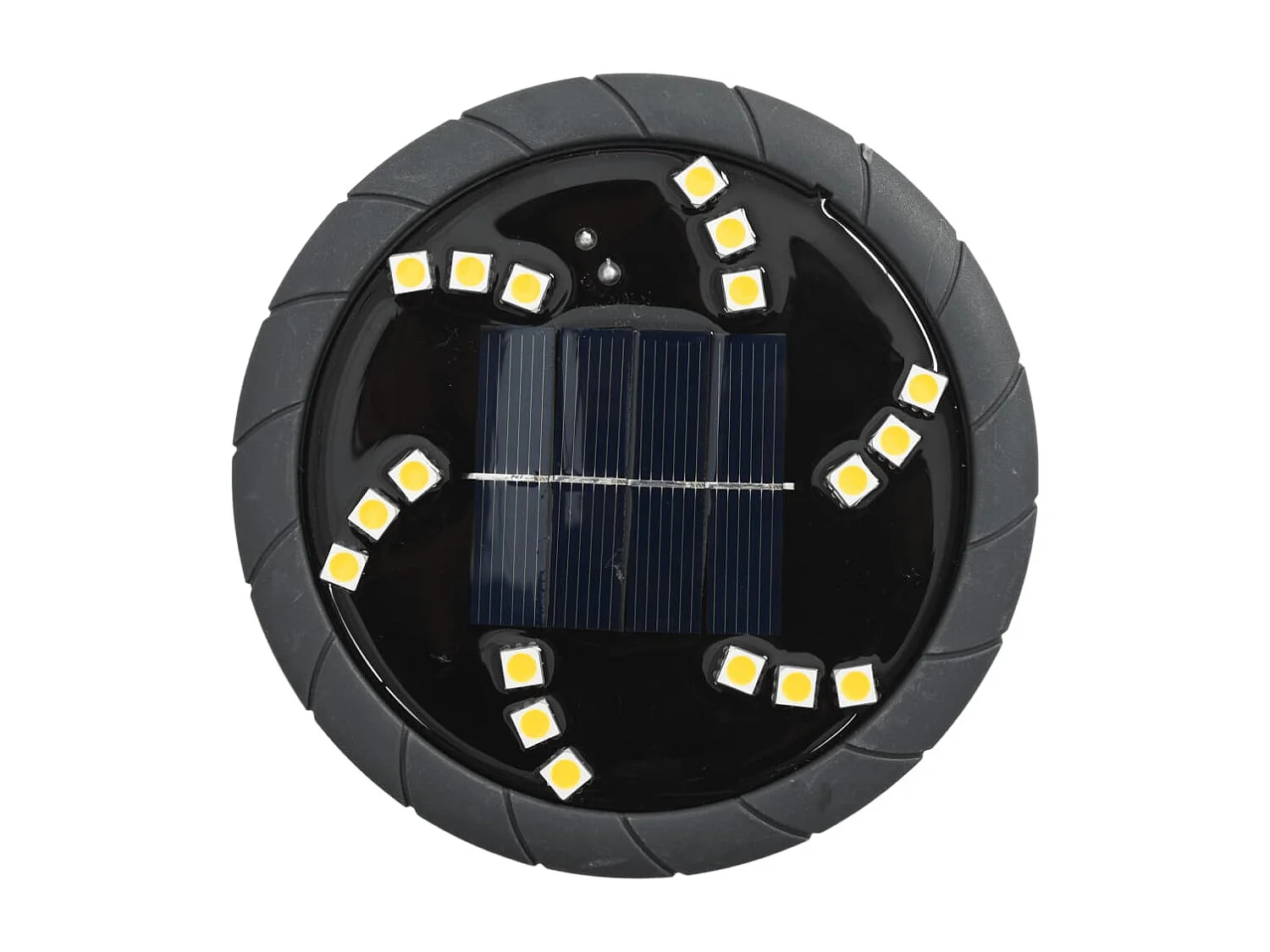 Lampes solaires de sol et piquets de sol extérieur 4 pcs FR368417