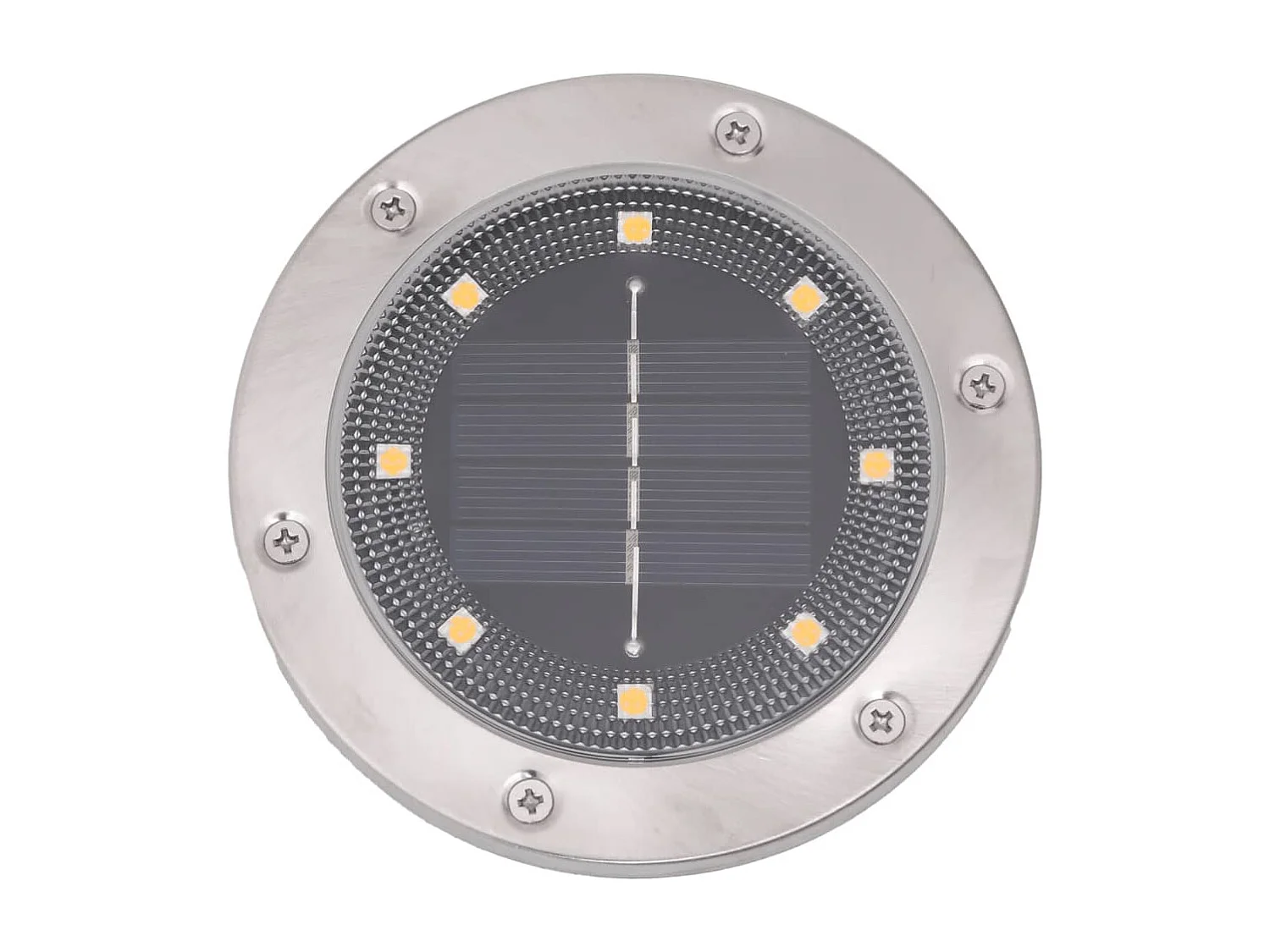 Lampes solaires de sol et piquets de sol extérieur 4 pcs FR103184