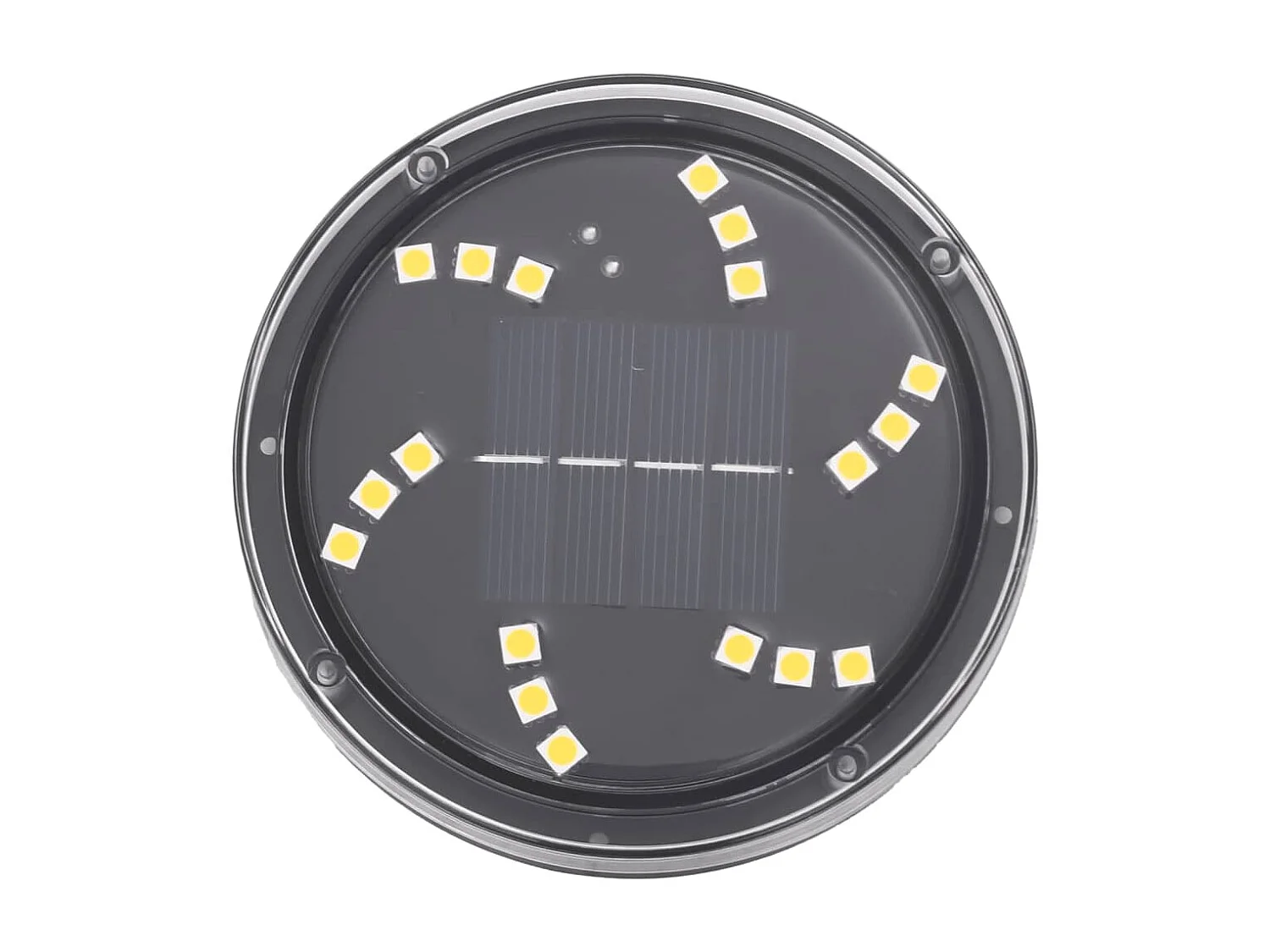 Lampes solaires de sol et piquets de sol extérieur 4 pcs FR807437