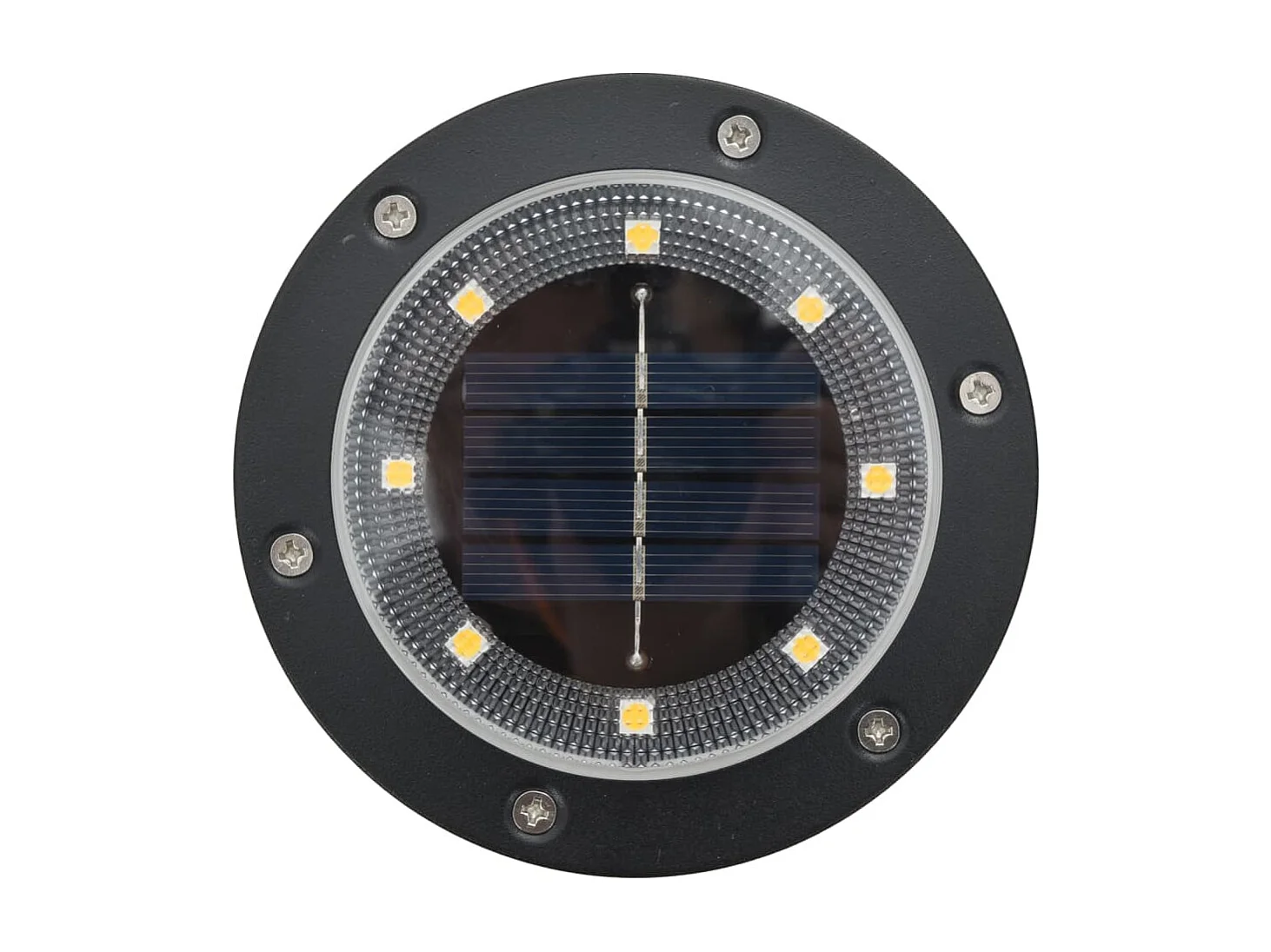 Lampes solaires de sol et piquets de sol extérieur 4 pcs FR738423