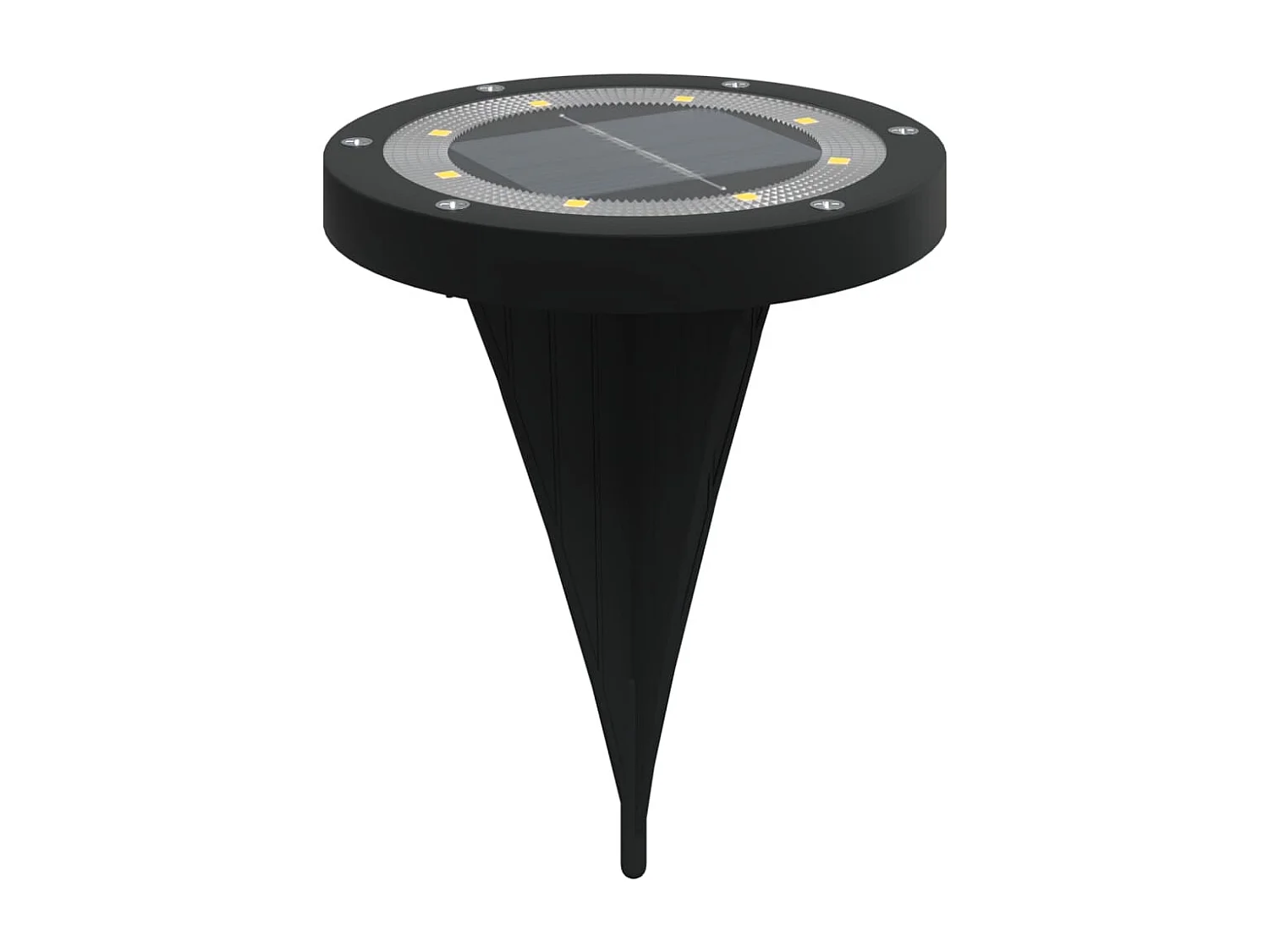 Lampes solaires de sol et piquets de sol extérieur 4 pcs FR738423