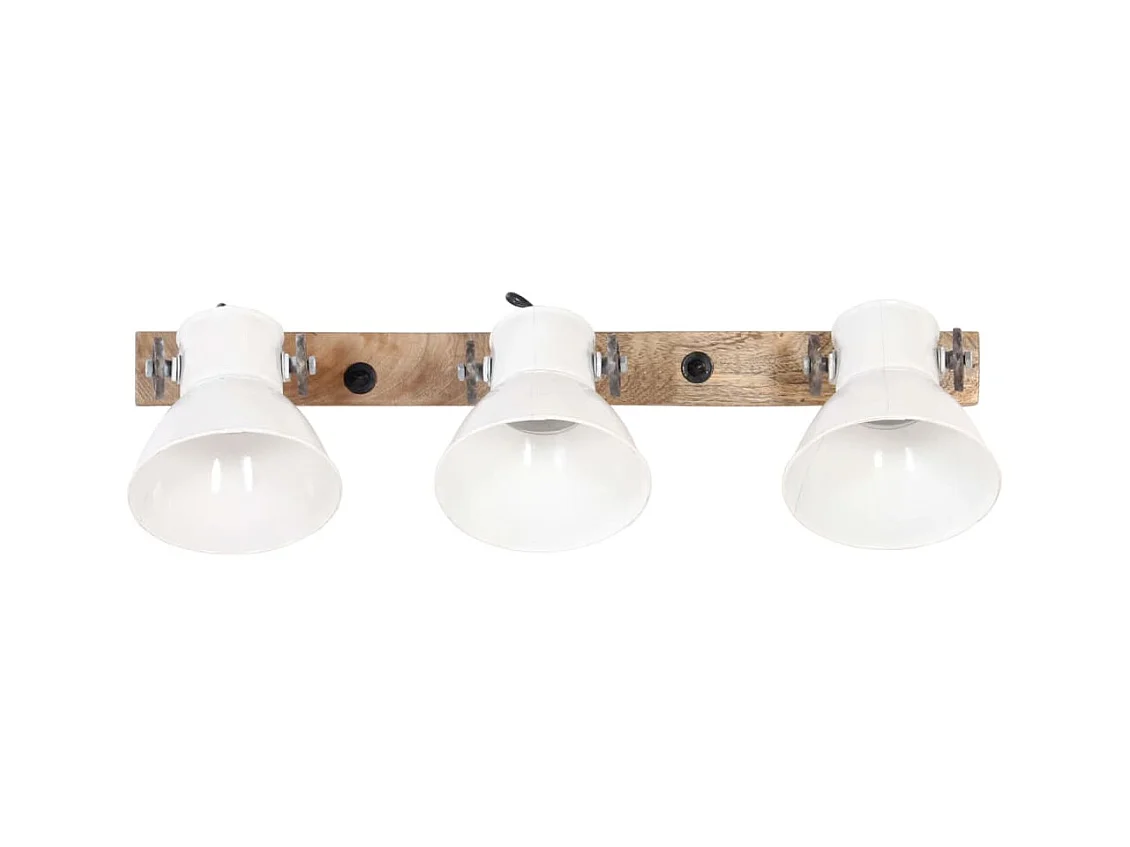 Lampe murale industrielle Blanc 65x25 cm E27 FR229931