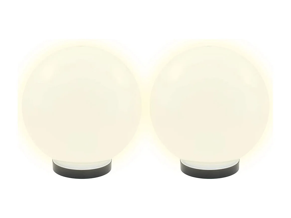 LED-bollampen 4 st rond 25 cm PMMA BE577748